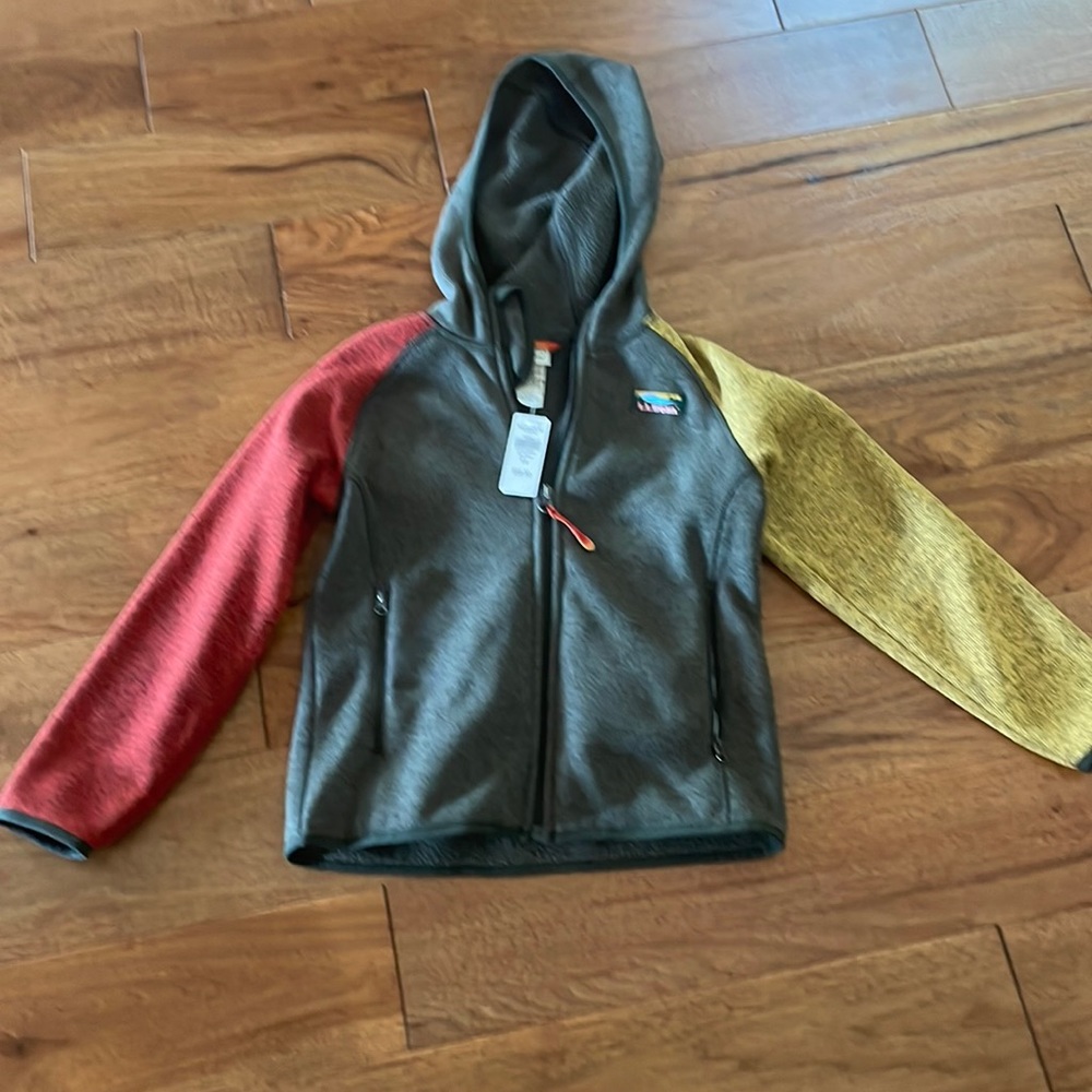 Boys zip up sweater hoodie